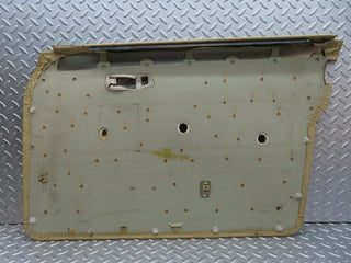 W123 front left door card cream used OEM