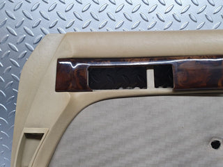 W126 front right door card beige used OEM
