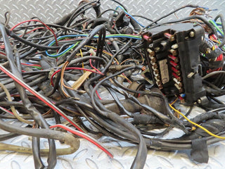 W123 engine chassis body wire wiring harness used OEM