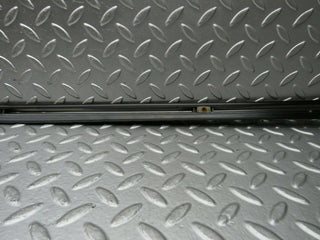 W123 Coupe trunk boot lid chrome moulding trim used OEM