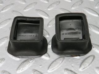 33455 Mercedes-Benz W202 C180 Rear Door Check Strap Rubber Seal 2x 2027372430