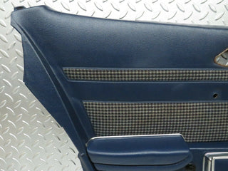 23747 Mercedes-Benz C107 450SLC Coupe Rear Left Card Panel Blue 1076940969