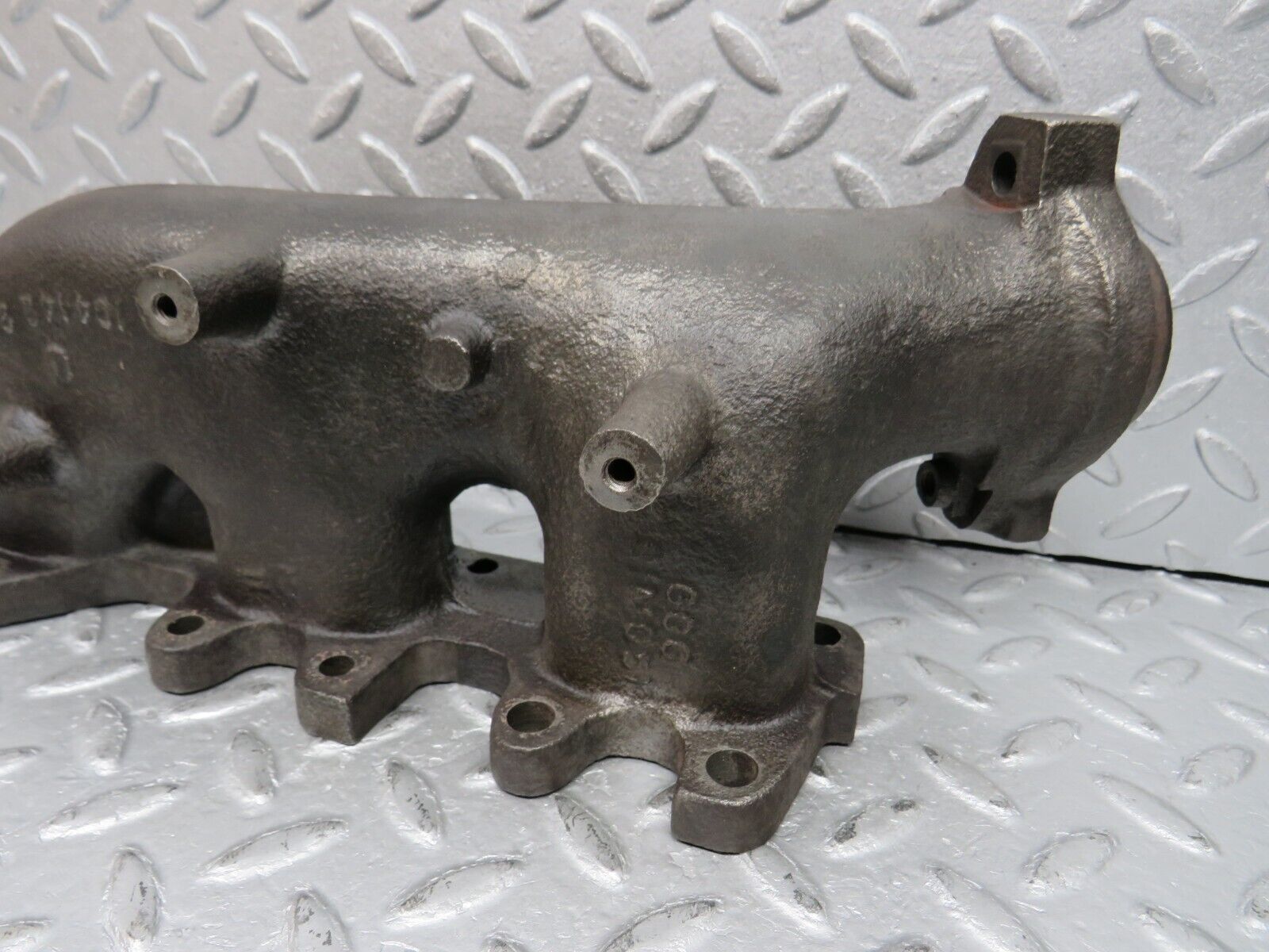 38645 Mercedes-Benz R129 280SL Coupe Exhaust Manifold Cylinder 1-3 1041422601