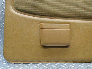 W123 Wagon rear right door card palomino used OEM