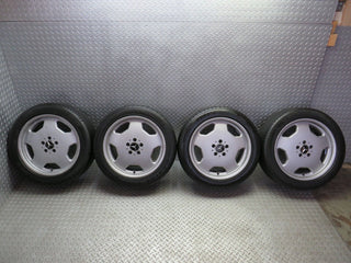 W126 Coupe alloy wheel set 8jx18 h2 et37 used OEM