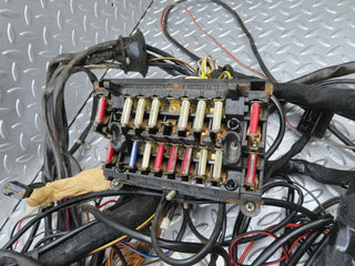 W123 engine chassis body wire wiring harness used OEM