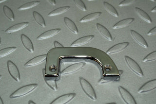 W115 right interior chrome door latch trim used OEM