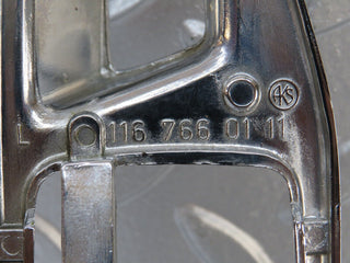 26072 Mercedes-Benz W116 450SE Chrome Frame For Door Handle Left 1167660111