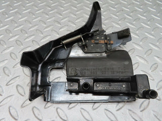 R129 SL roof flap cover trim right side used OEM