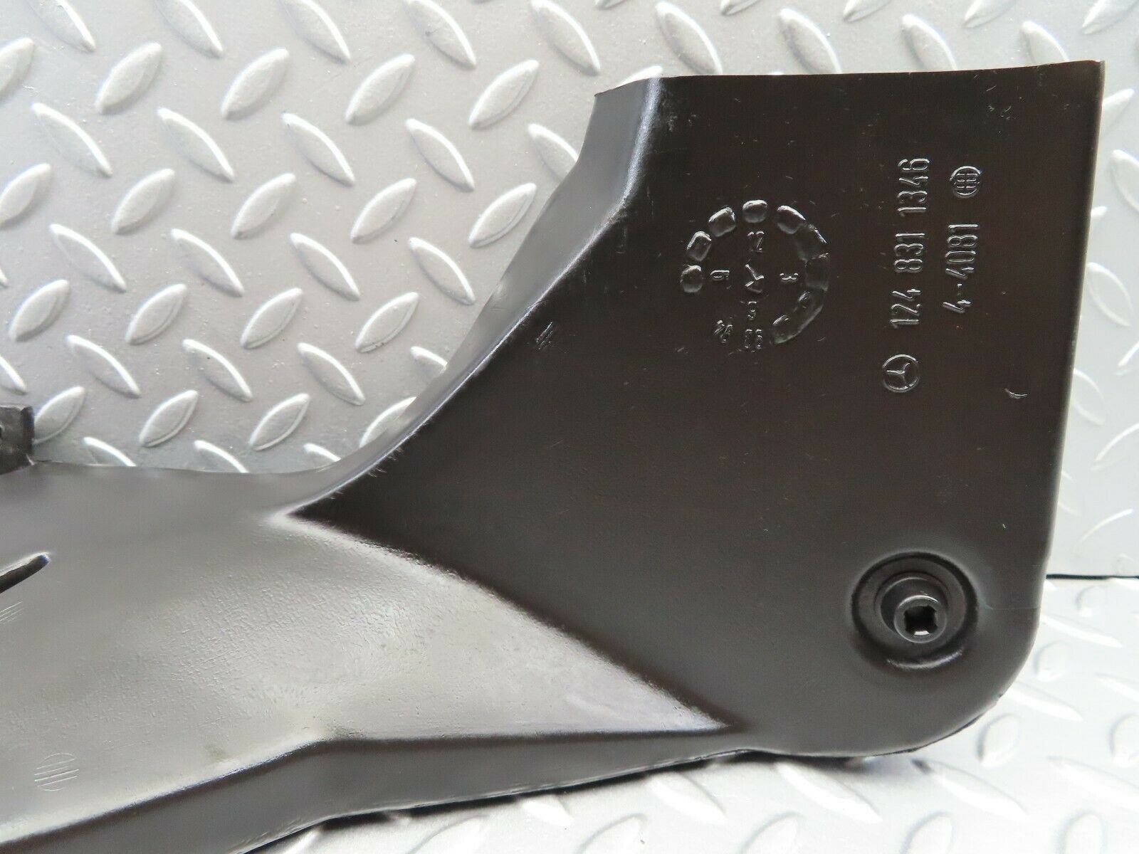 6499 Mercedes-Benz S124 E220 Wagon Heater Air Duct Vent Right Side 1248311346