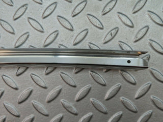W126 rear right chrome window channel used OEM