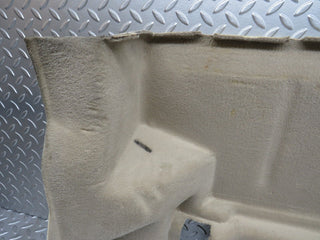 R129 SL fuel tank cover carpet beige used OEM