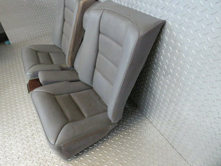 22384 Mercedes-Benz C124 E220 Coupe Rear Seat Leather Grey