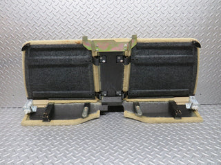 R129 SL rear storage carpet panel beige used OEM