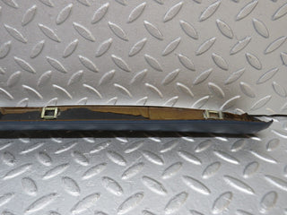 W109 rear left door card top trim blue used OEM