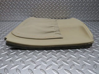 W124 Coupe front right seat rear cover beige used OEM