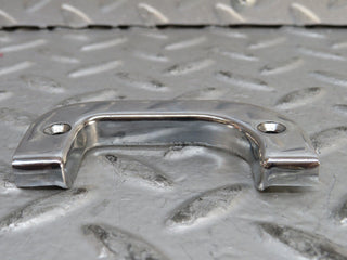 28279 Mercedes-Benz S123 240D Wagon Right Interior Chrome Latch Trim 1237230224