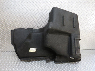W202 trunk boot panel cover right grey used OEM
