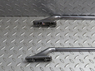 28226 Mercedes-Benz S123 240D Wagon Roof Rack Roof Chrome Bar Pair 1238420714