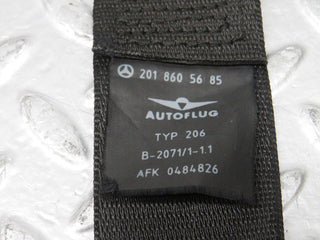 31585 Mercedes-Benz W201 190LE 1.8L Rear Seat Belt Set With Buckles 2018604285