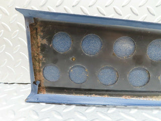 W123 b pillar cover left side blue used OEM