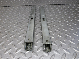 W123 Coupe front right seat rail pair used OEM
