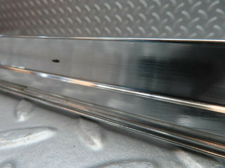W123 Coupe roof chrome trim left side used OEM