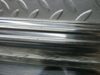 R107 SLC left door sill chrome used OEM