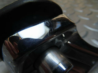 W108 chrome door handle rear left used OEM