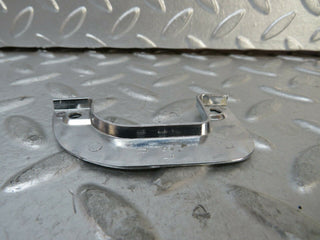 R107 SLC left interior chrome door latch trim used OEM