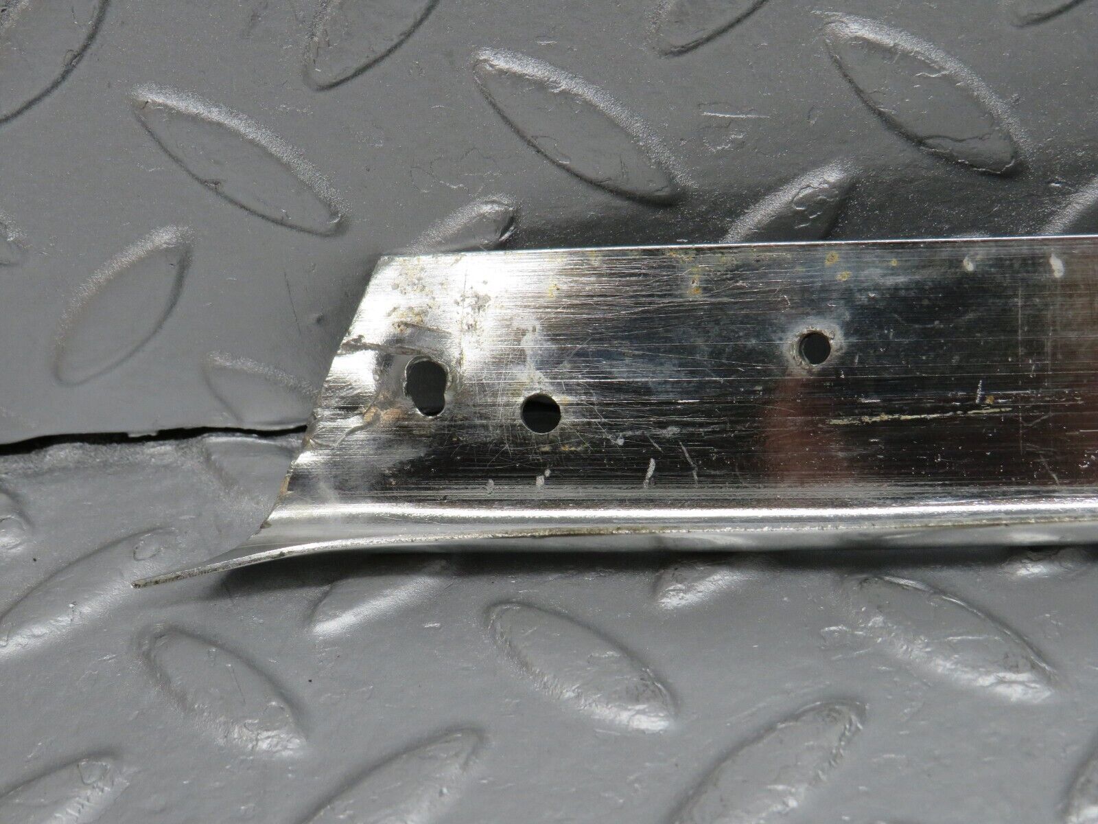 39109 Mercedes-Benz R107 500SL A Pillar Chrome Trim Left Side
