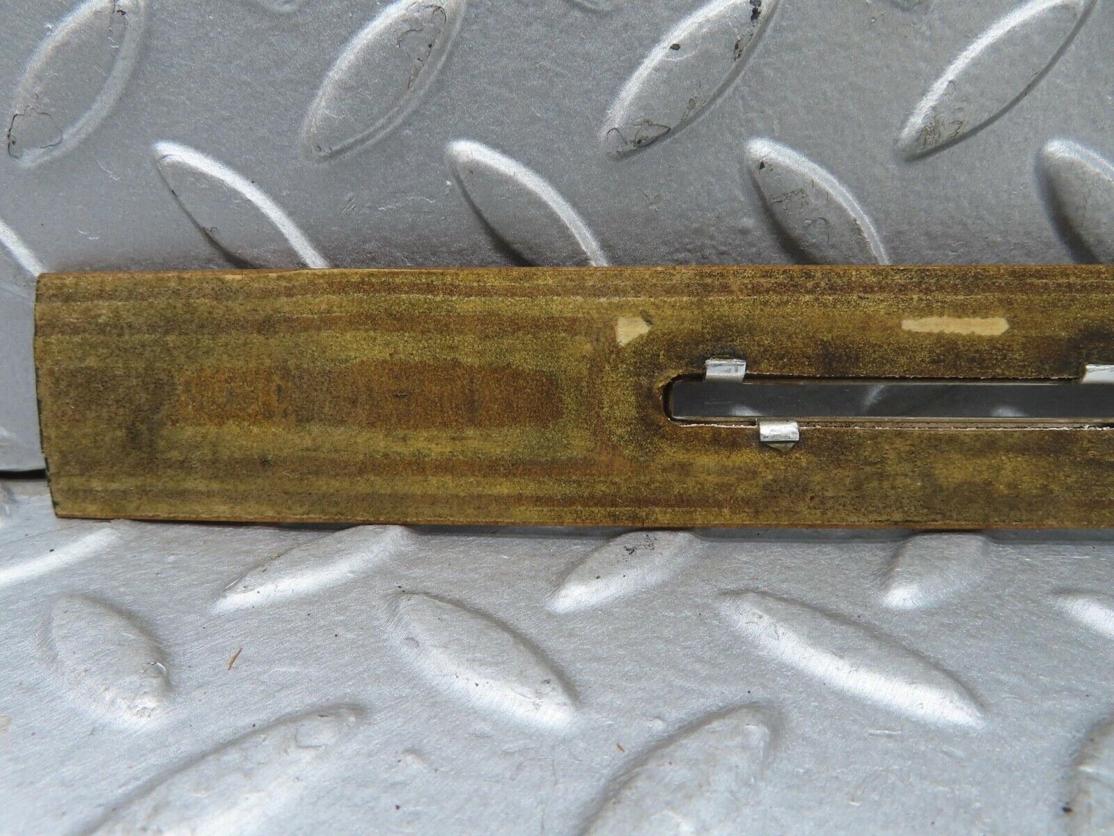 13583 Mercedes-Benz W123 200 Dashboard Wood Trim Zebrano