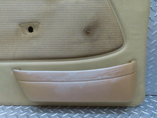 W123 front left door card cream used OEM