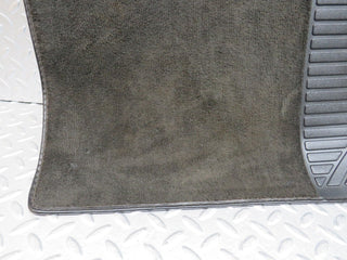 W124 Cabriolet front right floor carpet black used OEM