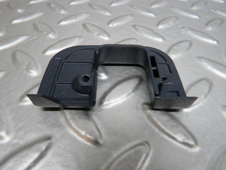 W140 left interior door latch trim blue used OEM