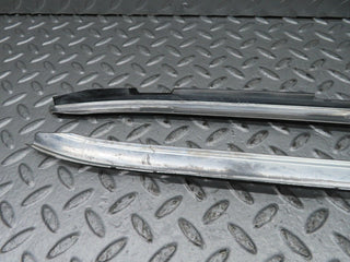 21686 Mercedes-Benz W126 300SE A Pillar Chrome Moulding Trim Pair
