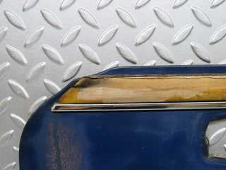 W109 front right door card blue used OEM
