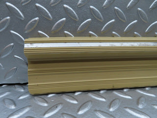 W123 front left door sill trim beige used OEM