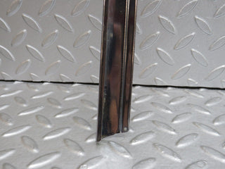 W109 rear right door chrome window frame used OEM