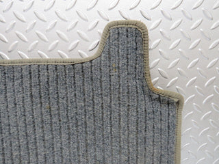 W124 Wagon rear left floor carpet mat grey used OEM