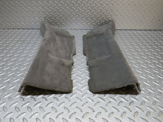 R129 SL rear floor cross member mat carpet grey used OEM