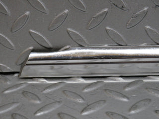 W109 front left door chrome moulding trim used OEM