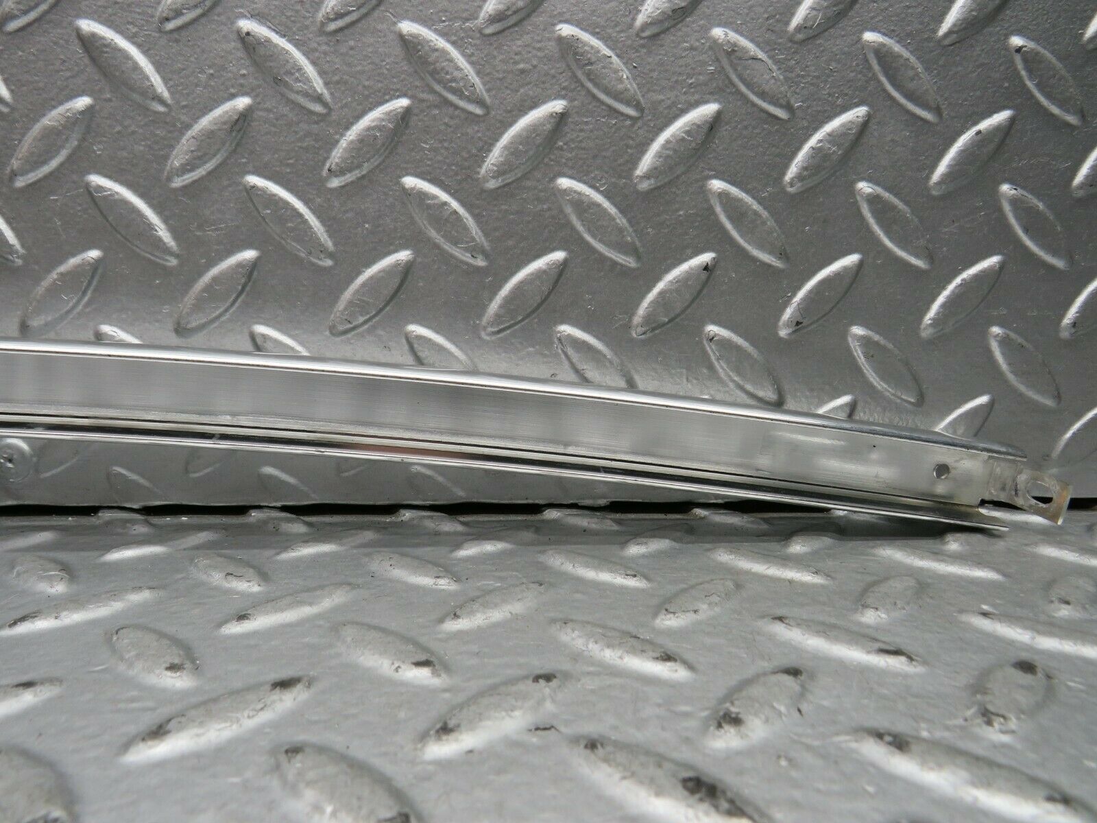 22002 Mercedes-Benz S123 280TE Rear Right Door Chrome Window Channel