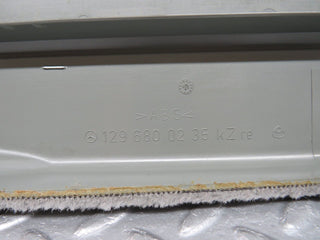 R129 SL right door sill cover grey used OEM