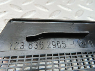 W123 Coupe air intake grill left side used OEM