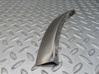W116 rear left wheel arch lower chrome trim used OEM