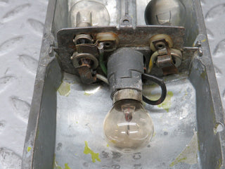 W108 tail light bulb holder right side used OEM