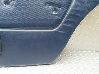 W123 rear right door card blue used OEM