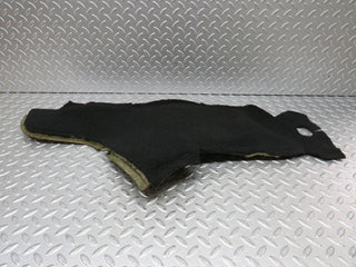 W123 centre console carpet black left side used OEM