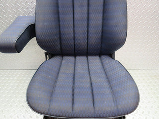W201 Baby Benz front left passenger seat blue used OEM